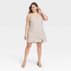 Women's V-Neck Mini Slip Dress - A New Day™ -A New Day Discount Mall GUEST 033a897f cb9e 4fdf b714 fa87b4fa67fd