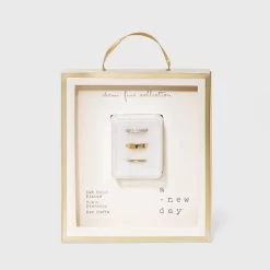 14K Gold Plated Cubic Zirconia Ear Cuffs - A New Day™