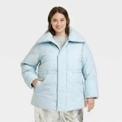 Women's Mid Length Relaxed Puffer Jacket - A New Day™ -A New Day Discount Mall GUEST 092e816f eed0 4f95 9ea5 12d19e92960d