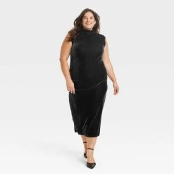 Women's Velour Side Ruched Drapery Bodycon Dress - A New Day™ -A New Day Discount Mall GUEST 0949409d 28ea 404f bf35 f1273498240c