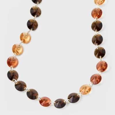 Stone Beaded Necklace - A New Day™ 6 Stone Beaded Necklace - A New Day™ - Image 6