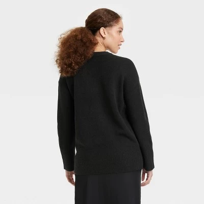 Women's Crewneck Tunic Pullover Sweater - A New Day™ 1 Women's Crewneck Tunic Pullover Sweater - A New Day™