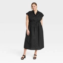 Women's Short Sleeve Midi Dress - A New Day™ -A New Day Discount Mall GUEST 11e0995c b731 4c96 9c62 38885c135b56