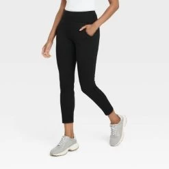 Women's High Waisted Ponte Ankle Leggings With Pockets - A New Day™ -A New Day Discount Mall GUEST 16612929 60a7 49ee af62 833a87ad9f3e