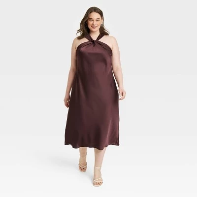 Women's Halter Slip Dress - A New Day™ 5 Women's Halter Slip Dress - A New Day™ - Image 5