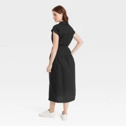 Women's Short Sleeve Midi Dress - A New Day™