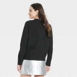 Women's Fine Gauge V-Neck Sweater - A New Day™