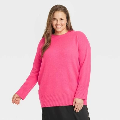 Women's Crewneck Tunic Pullover Sweater - A New Day™ 7 Women's Crewneck Tunic Pullover Sweater - A New Day™ - Image 7
