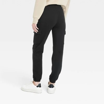 Women's Relaxed Fit Super Soft Cargo Joggers - A New Day™ 1 Women's Relaxed Fit Super Soft Cargo Joggers - A New Day™