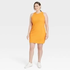 Women's Rib Racer Shift Dress - A New Day™ -A New Day Discount Mall GUEST 284ac8ae 2e27 44fb a9c4 83f23e45c6af