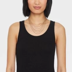 Ball Chain Multi-Strand Necklace - A New Dayâ„¢ Gold