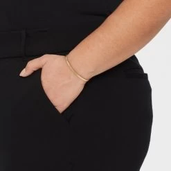 14K Gold Plated Herringbone Chain Bracelet - A New Day™