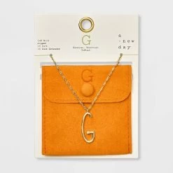 Gold Dipped Scattered Cubic Zirconia Initial Pendant Necklace - A New Day™ Gold 29 Gold Dipped Scattered Cubic Zirconia Initial Pendant Necklace - A New Day™ Gold -A New Day Discount Mall GUEST 30e3fd7d 9495 44d3 9016 b8f0aa82985c