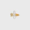 14K Gold Plated Cubic Zirconia Duo Stud Earrings - A New Day™