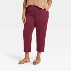 Women's High-Rise Regular Fit Tapered Ankle Knit Pants - A New Day™ 12 Women's High-Rise Regular Fit Tapered Ankle Knit Pants - A New Day™ -A New Day Discount Mall GUEST 45201eb4 1dc8 40a6 9257 448aac94cf09