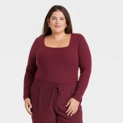 Women's Slim Fit Bodysuit - A New Day™ -A New Day Discount Mall GUEST 486708ea 768d 49c2 8864 8d67b654fa18