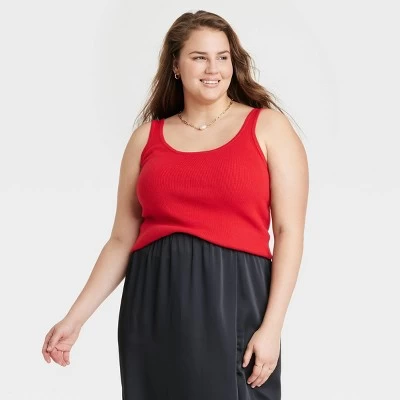 Women's Scoop Neck Sweater Tank Top - A New Day™ 9 Women's Scoop Neck Sweater Tank Top - A New Day™ - Image 9