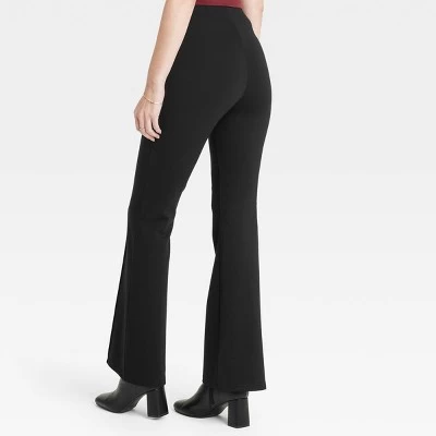 Women's High-Rise Pull-On Flare Pants - A New Day™ 1 Women's High-Rise Pull-On Flare Pants - A New Day™