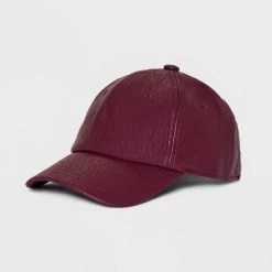Faux Leather Baseball Hat - A New Day™ -A New Day Discount Mall GUEST 4d7f989a eadf 4665 bbe4 96672fb0b004