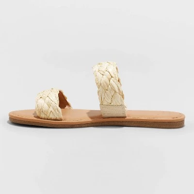 Women's Lucy Braided Slide Sandals - A New Day™ -A New Day Discount Mall GUEST 4fa3323d 91cd 419e 957e 738ce169e9d3