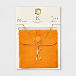 Gold Dipped Scattered Cubic Zirconia Initial Pendant Necklace - A New Day™ Gold 33 Gold Dipped Scattered Cubic Zirconia Initial Pendant Necklace - A New Day™ Gold -A New Day Discount Mall GUEST 51f580e8 152f 4b10 b035 099a5cac4795