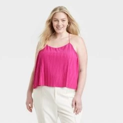 Women's Plisse Cami - A New Day™ -A New Day Discount Mall GUEST 53692de9 f00c 40b6 bc41 242a2f71a0c4