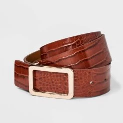 Women's Square Buckle Belt - A New Day™ -A New Day Discount Mall GUEST 537b8900 36c2 4b12 9518 35b4d6b0ece9