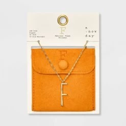 Gold Dipped Scattered Cubic Zirconia Initial Pendant Necklace - A New Day™ Gold 28 Gold Dipped Scattered Cubic Zirconia Initial Pendant Necklace - A New Day™ Gold -A New Day Discount Mall GUEST 53eaf95d 717c 41fc a2d4 06c04b858ac1