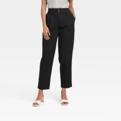 Women's Pleat Front Tapered Chino Pants - A New Day™ -A New Day Discount Mall GUEST 5438d077 550c 4fc9 bb85 eac1f4cee1a0