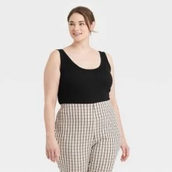 Women's Double-Scoop Bodysuit - A New Day™ -A New Day Discount Mall GUEST 5636770c 9ac8 4bf7 9384 2c68c8bff307