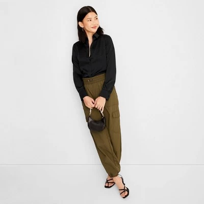 Women's Long Sleeve Button-Front Shirt - A New Day™ 2 Women's Long Sleeve Button-Front Shirt - A New Day™ - Image 2