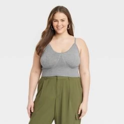 Women's V-Neck Bralette Sweater - A New Day™ -A New Day Discount Mall GUEST 5d953f55 8775 40d2 a406 5a2fb1466295