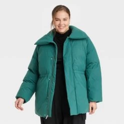 Women's Mid Length Relaxed Puffer Jacket - A New Day™ -A New Day Discount Mall GUEST 689e510a 45dc 4449 bea4 8578a1ac7871