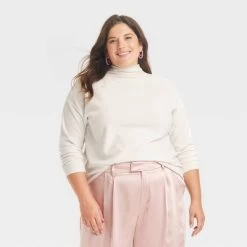 Women's Long Sleeve Mock Turtleneck T-Shirt - A New Day™ -A New Day Discount Mall GUEST 7a400d49 3ce4 4926 a949 656e37c82e5b