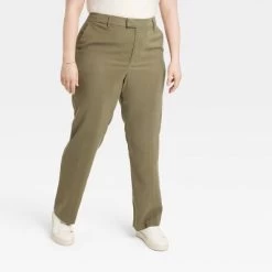 Women's High-Rise Regular Fit Full Length Straight Stovepipe Trousers - A New Day™ -A New Day Discount Mall GUEST 7a6b8fca 8185 4649 bef7 25bc1b01944a