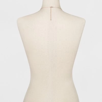 Short Pendant Necklace - A New Day™ Rose Gold 2 Short Pendant Necklace - A New Day™ Rose Gold - Image 2