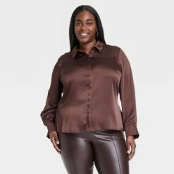 Women's Long Sleeve Button-Front Shirt - A New Day™ 15 Women's Long Sleeve Button-Front Shirt - A New Day™ -A New Day Discount Mall GUEST 82a3e25b 4417 4fe1 8232 a3b365875d33