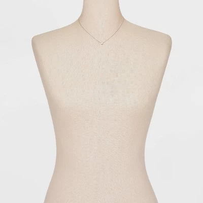 Sterling Silver Cubic Zirconia Pendant Necklace - A New Day™ Silver 1 Sterling Silver Cubic Zirconia Pendant Necklace - A New Day™ Silver