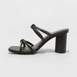 Women's Romy Knotted Heels - A New Dayâ„¢ Jet Black