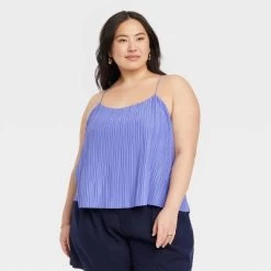Women's Plisse Cami - A New Day™ -A New Day Discount Mall GUEST 87e2a570 cba3 4e49 99a5 98f30f8db188