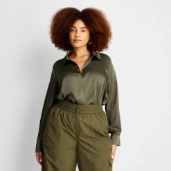 Women's Long Sleeve Button-Front Shirt - A New Day™ 20 Women's Long Sleeve Button-Front Shirt - A New Day™ -A New Day Discount Mall GUEST 929fc62b b842 4ff8 9a8b 65e6b3f963b3