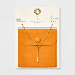 Gold Dipped Scattered Cubic Zirconia Initial Pendant Necklace - A New Day™ Gold 31 Gold Dipped Scattered Cubic Zirconia Initial Pendant Necklace - A New Day™ Gold -A New Day Discount Mall GUEST 92cec167 0a22 42c6 a8b2 4a1f833434e4