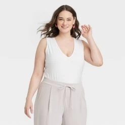Women's V-Neck Bodysuit - A New Day™ -A New Day Discount Mall GUEST 93da18a7 1be3 4470 b930 a8cdfa249225
