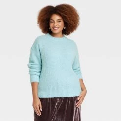 Women's Crewneck Brushed Pullover Sweater - A New Day™ -A New Day Discount Mall GUEST 946647e3 188a 4e41 a4b7 c98b5cbcac51