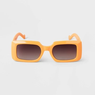 Women's Plastic Rectangle Sunglasses - A New Day™ 2 Women's Plastic Rectangle Sunglasses - A New Day™ - Image 2