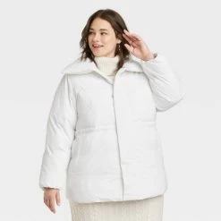 Women's Mid Length Relaxed Puffer Jacket - A New Day™ -A New Day Discount Mall GUEST 993b5f09 ed57 4fc5 8ad2 23763f85bbd5