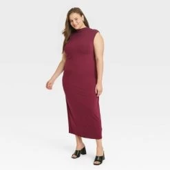 Women's Mock Turtleneck Dress - A New Day™ -A New Day Discount Mall GUEST 9bfa1526 009d 497e 8313 7d08707402f9