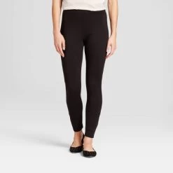 Women's High Waist Ponte Leggings - A New Day Black -A New Day Discount Mall GUEST 9c0395c9 7d1d 4d4f 9353 caec1452392b