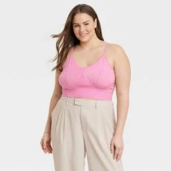 Women's V-Neck Bralette Sweater - A New Day™ -A New Day Discount Mall GUEST 9fedd3a3 11a0 435c a8b0 159d4ffd8c99