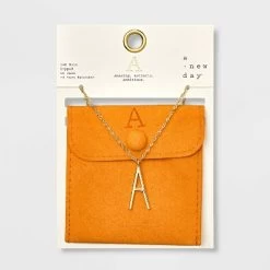 Gold Dipped Scattered Cubic Zirconia Initial Pendant Necklace - A New Day™ Gold 23 Gold Dipped Scattered Cubic Zirconia Initial Pendant Necklace - A New Day™ Gold -A New Day Discount Mall GUEST a8e9a1ae 0775 4b61 8180 cda000f96ff8